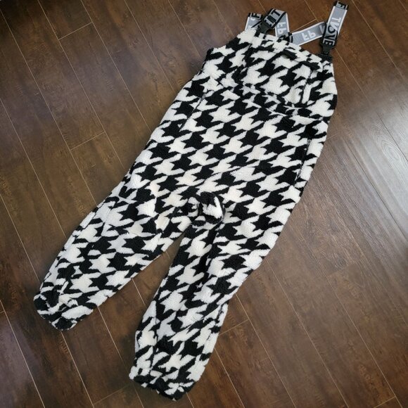 Free People Hit The Slopes Printed Overalls Womens L Activewear Outdoors Cozy - Picture 2 of 8